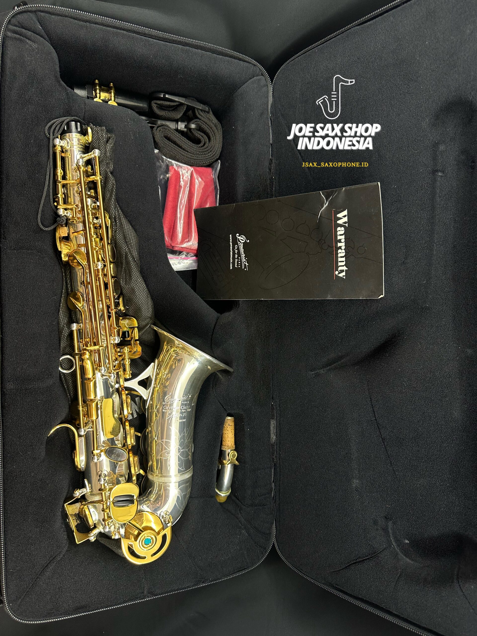 Curved Soprano Saxophone P.Mauriat System 76 (II) 2nd Generation