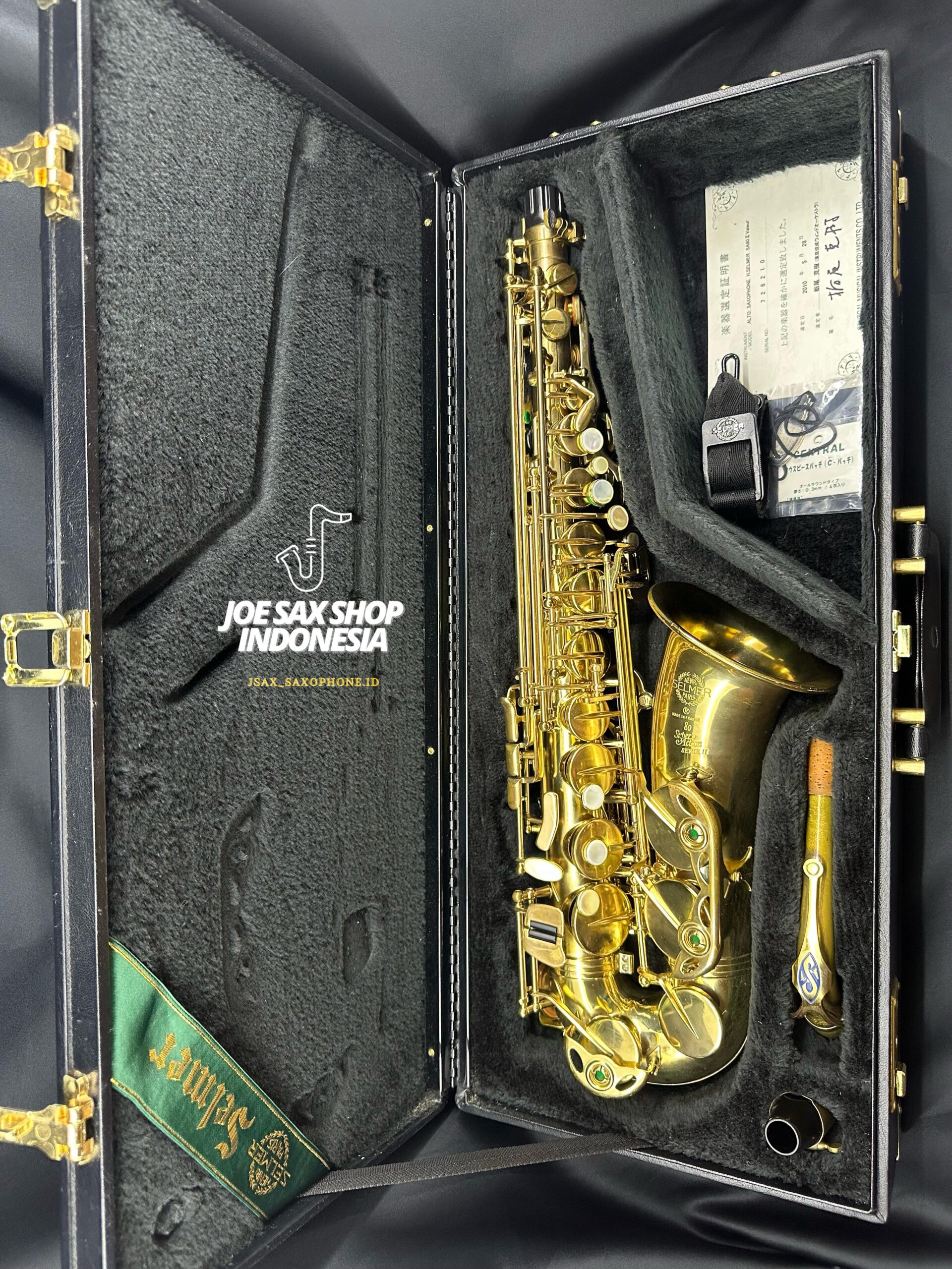 Alto Saxophone Selmer Super Action 80 Seri II Valeur