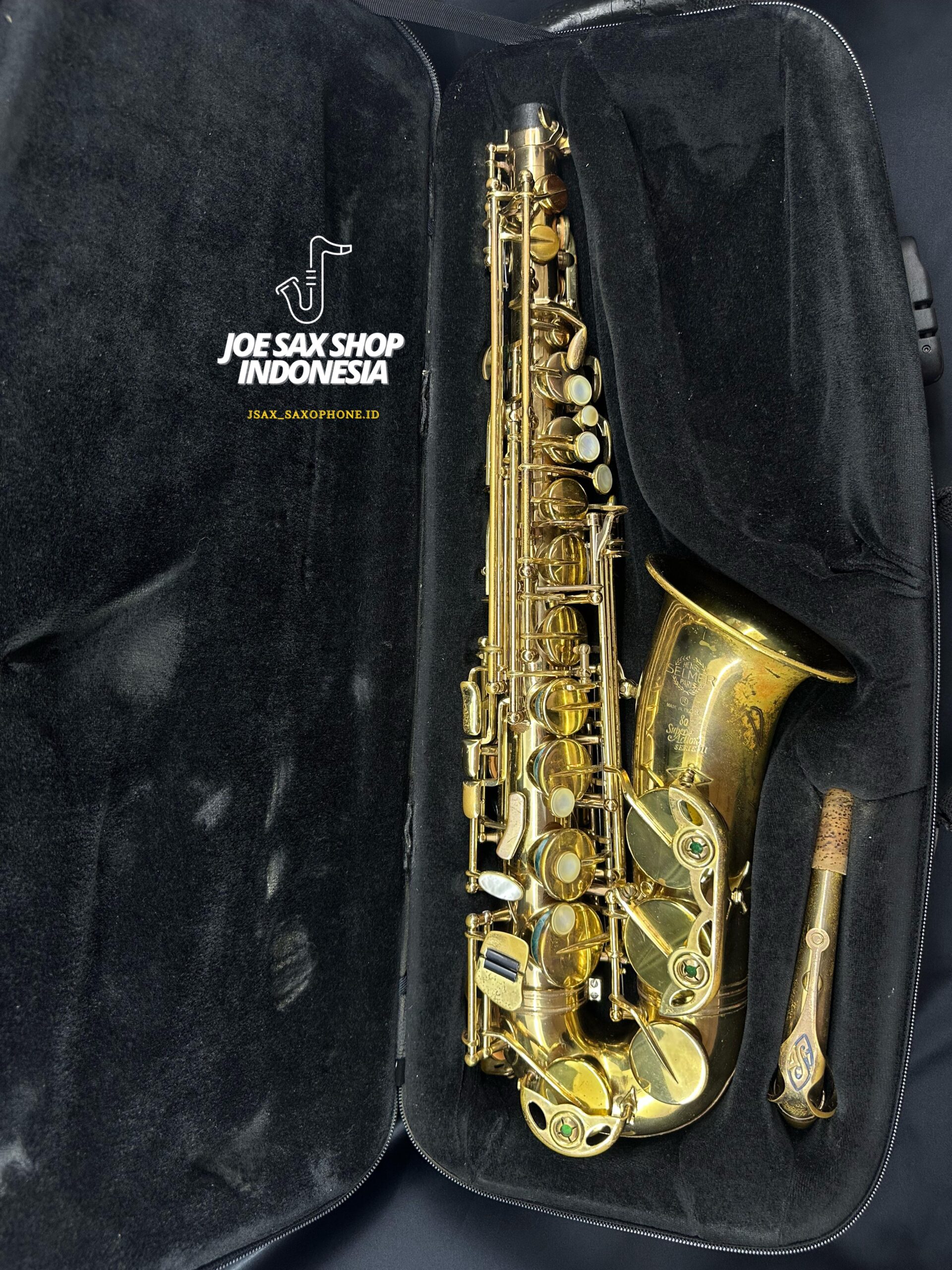 Alto Saxophone Selmer Super Action 80 Seri II (SN:N450263)