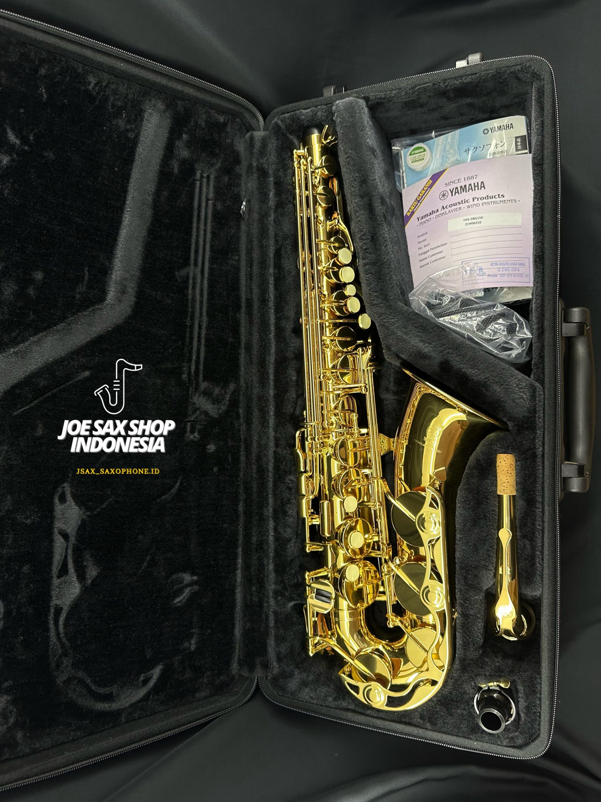 Alto Saxophone Yamaha Yas-280 Gold (SN: N06210)