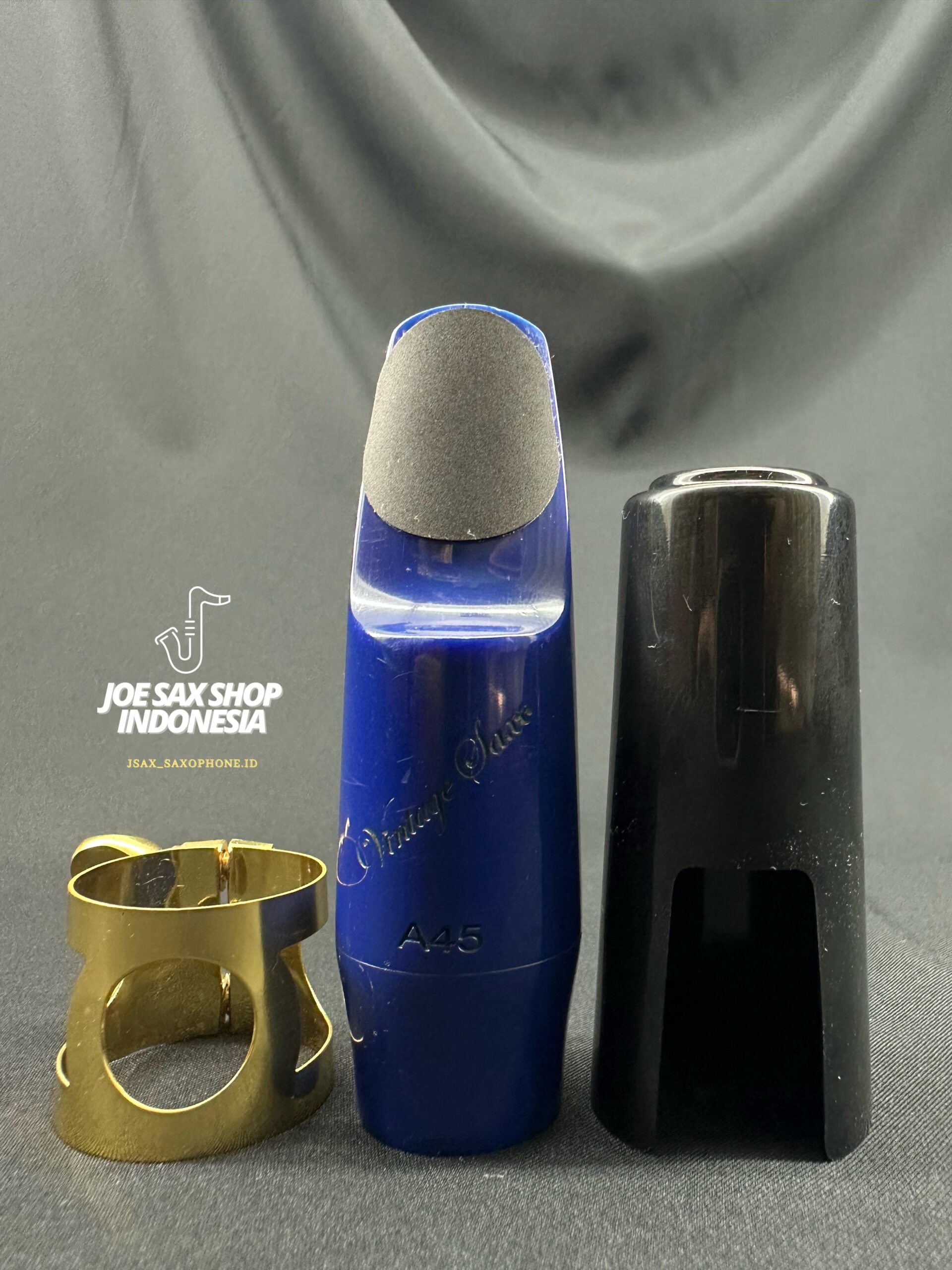 Mouthpiece Alto Saxophone Vintage Saxo Blue A45