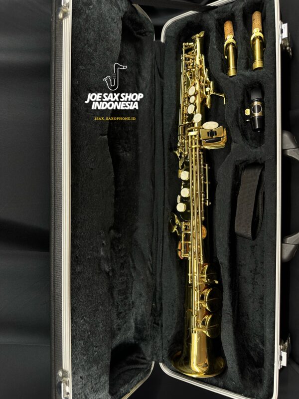 Straight Soprano Saxophone Valentine Gold (SN: 11120124)