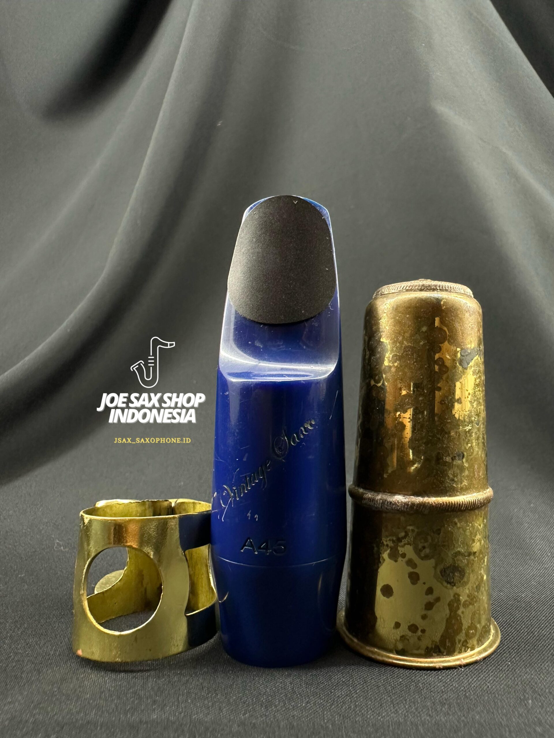 Mouthpiece Alto Saxophone Vintage Saxo Blue A45 (130725)