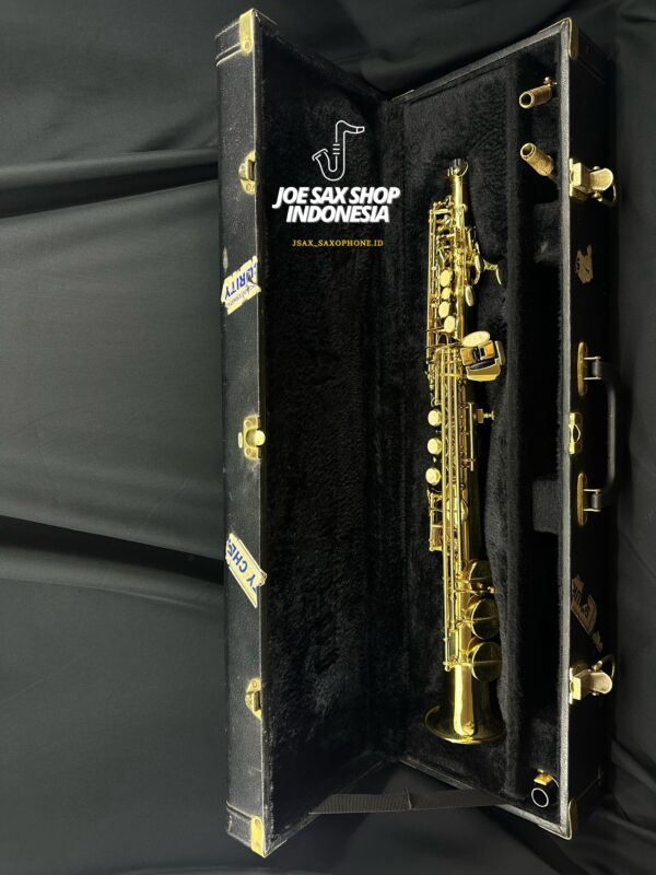 Straight Soprano Saxophone Hermes Gold