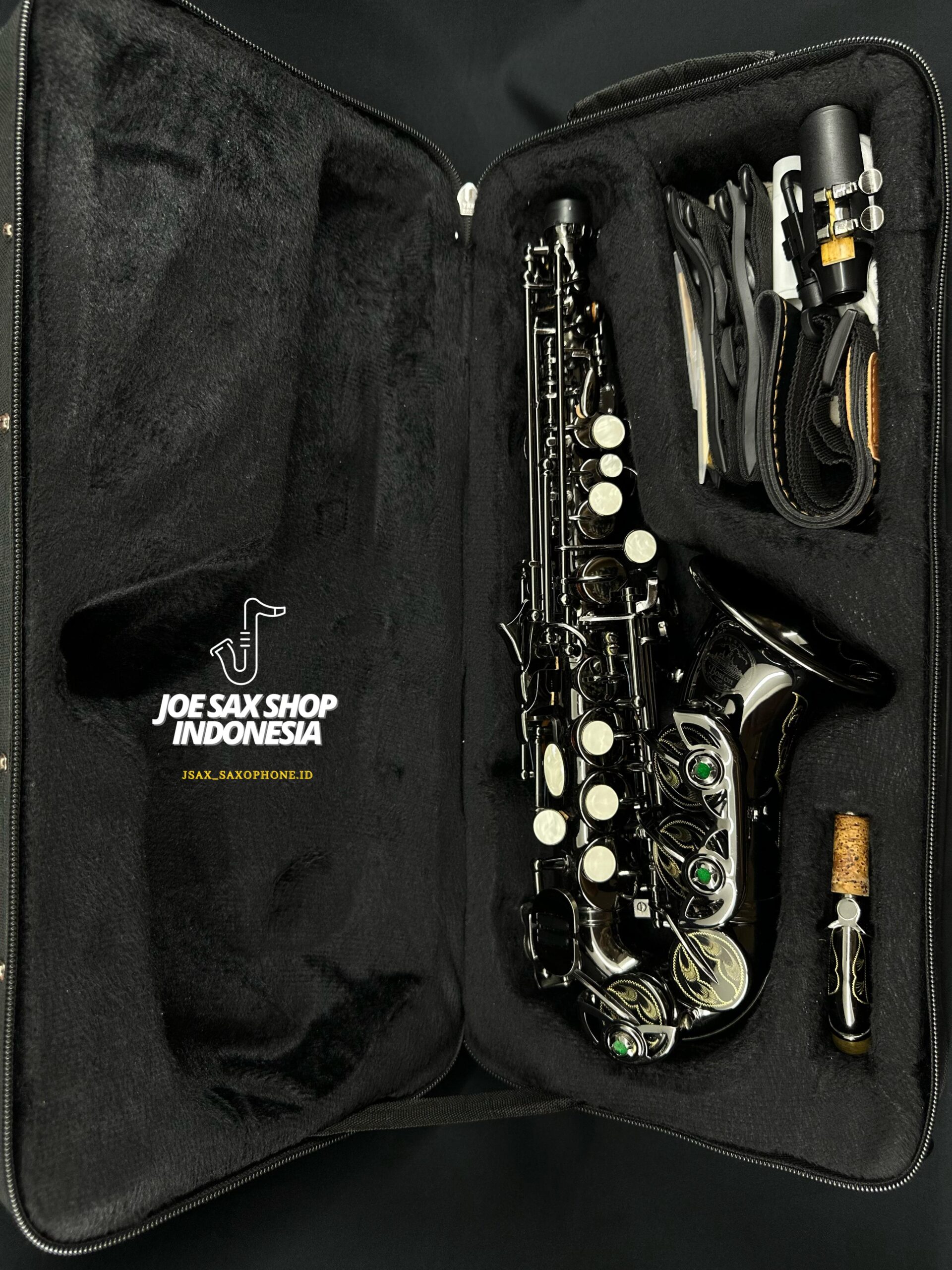 Curved Soprano Saxophone Boston Black (210825)