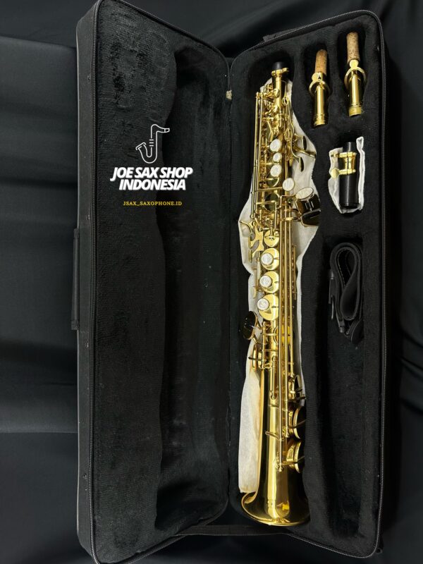 Straight Soprano Saxophone Mandalika Gold