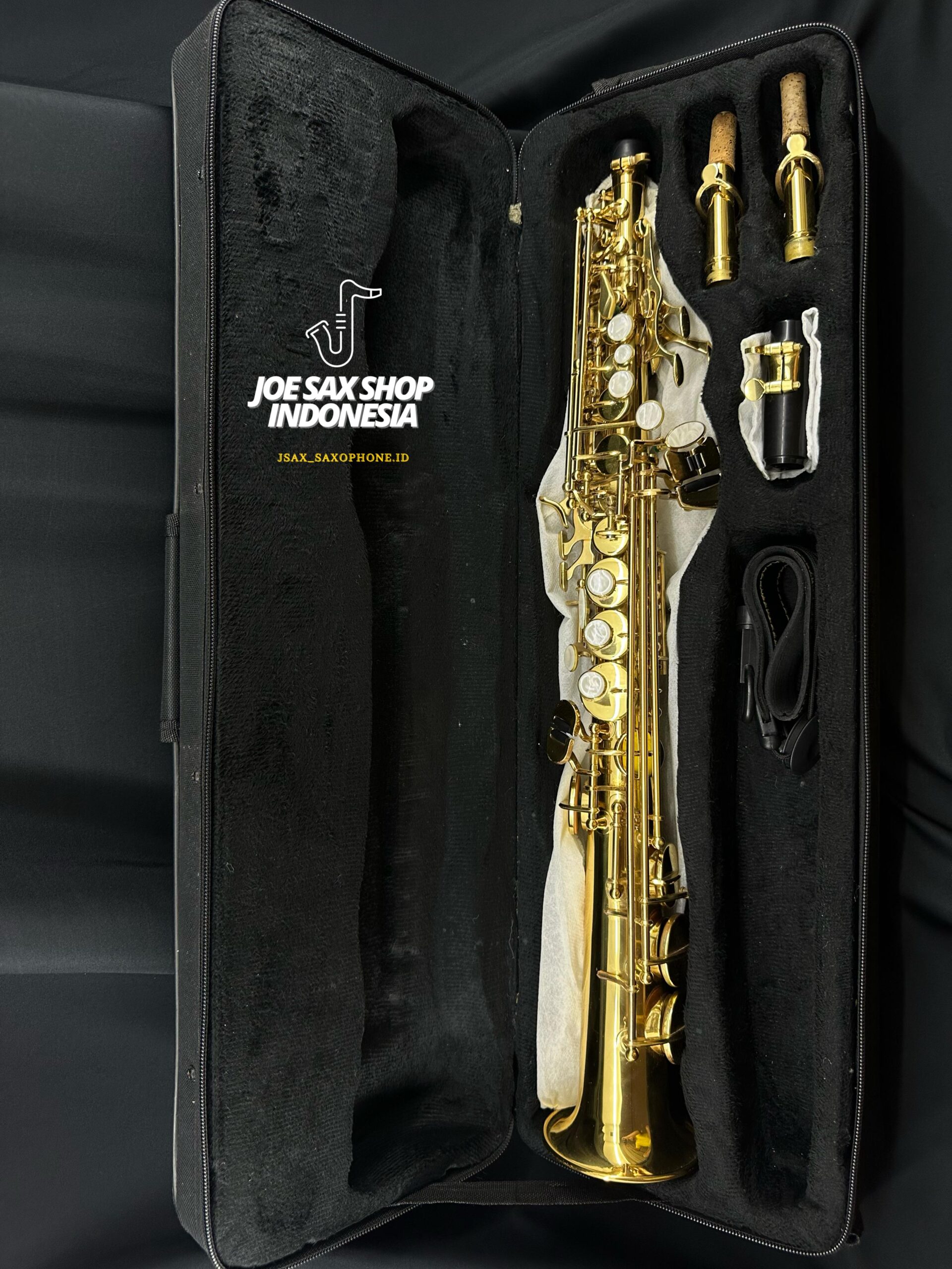 Straight Soprano Saxophone Mandalika Gold