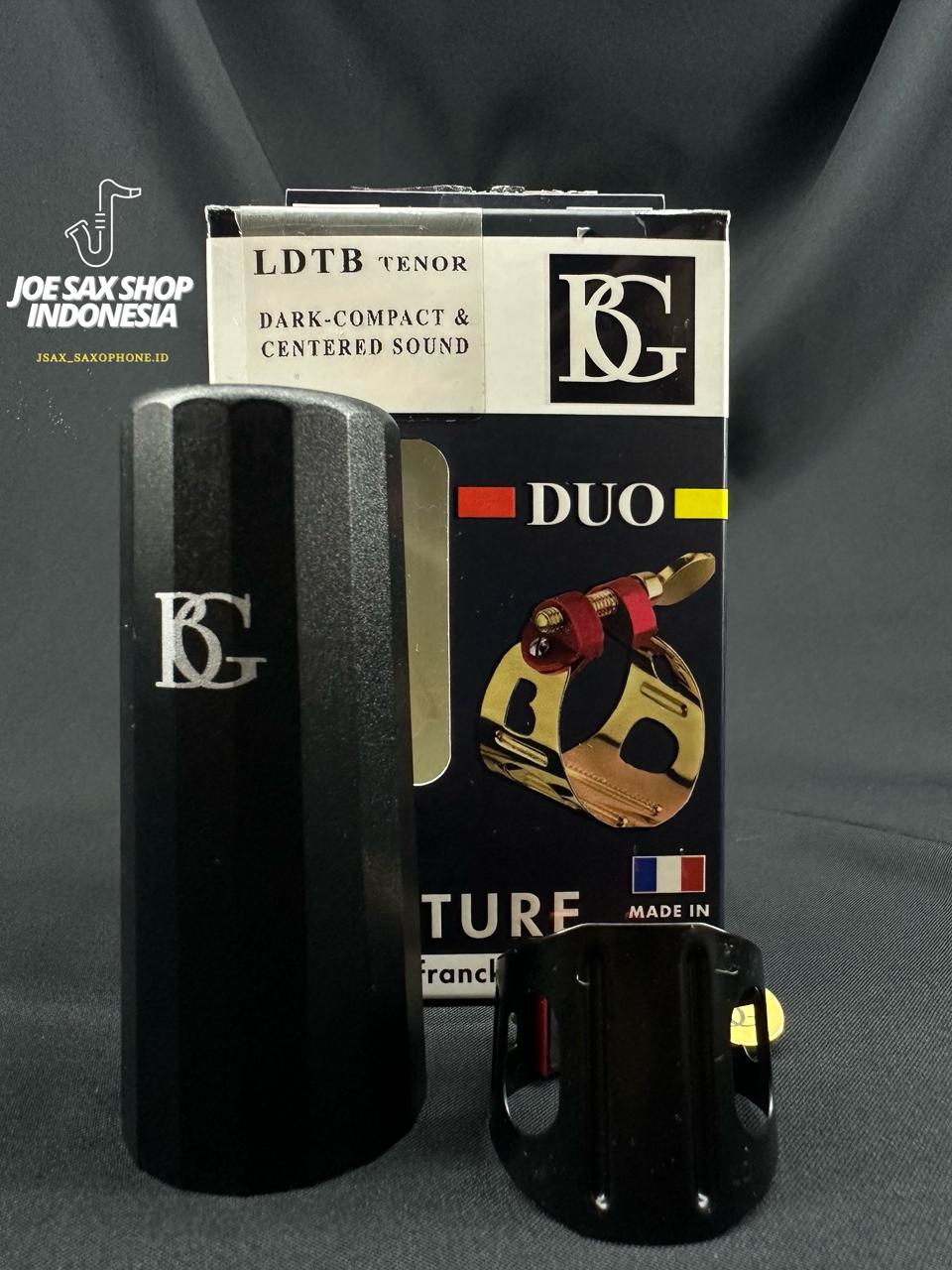 Ligature Mouthpiece Tenor LDTB Duo Black