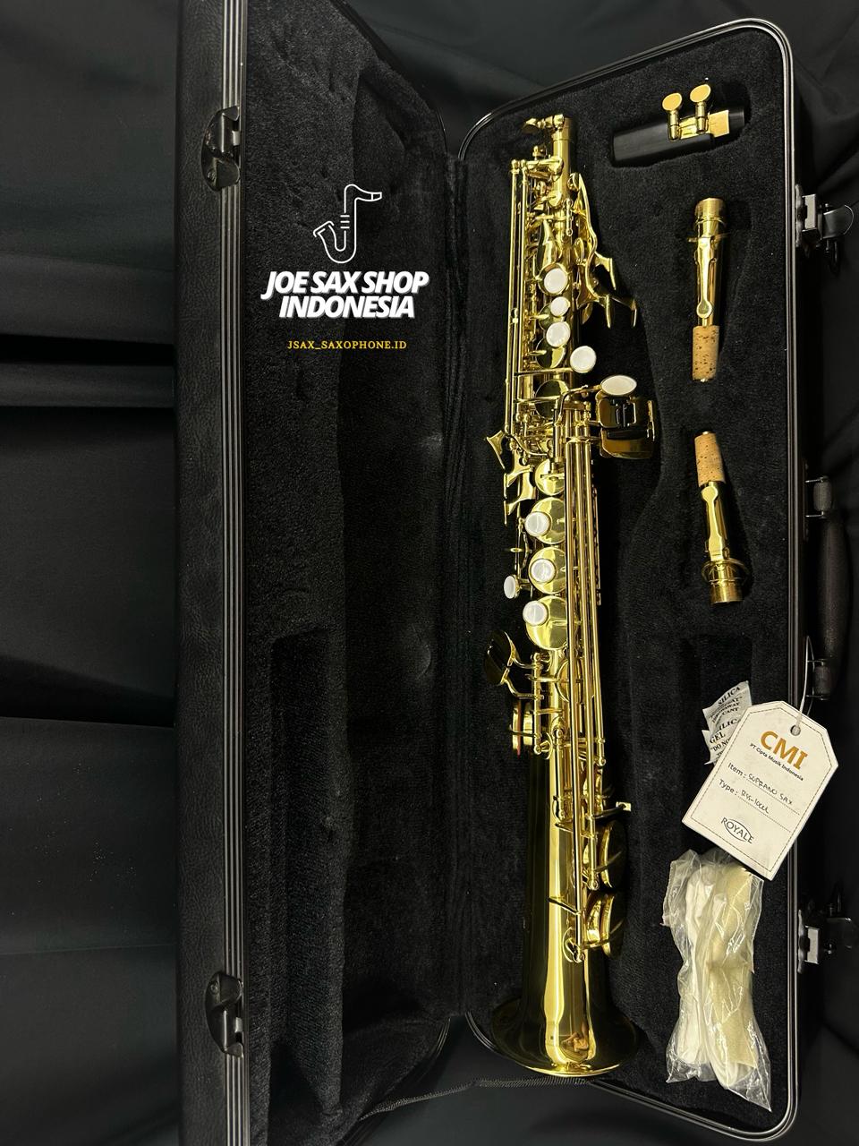 Straight Soprano Saxophone Royale RSS-1000L