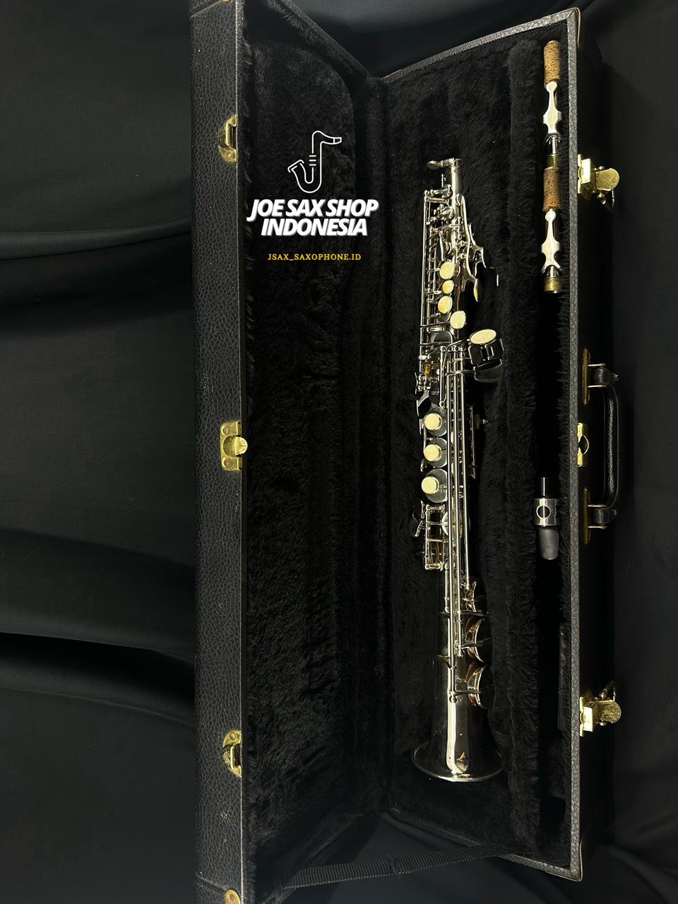 Straight Soprano Saxophone Hermes USA Silver