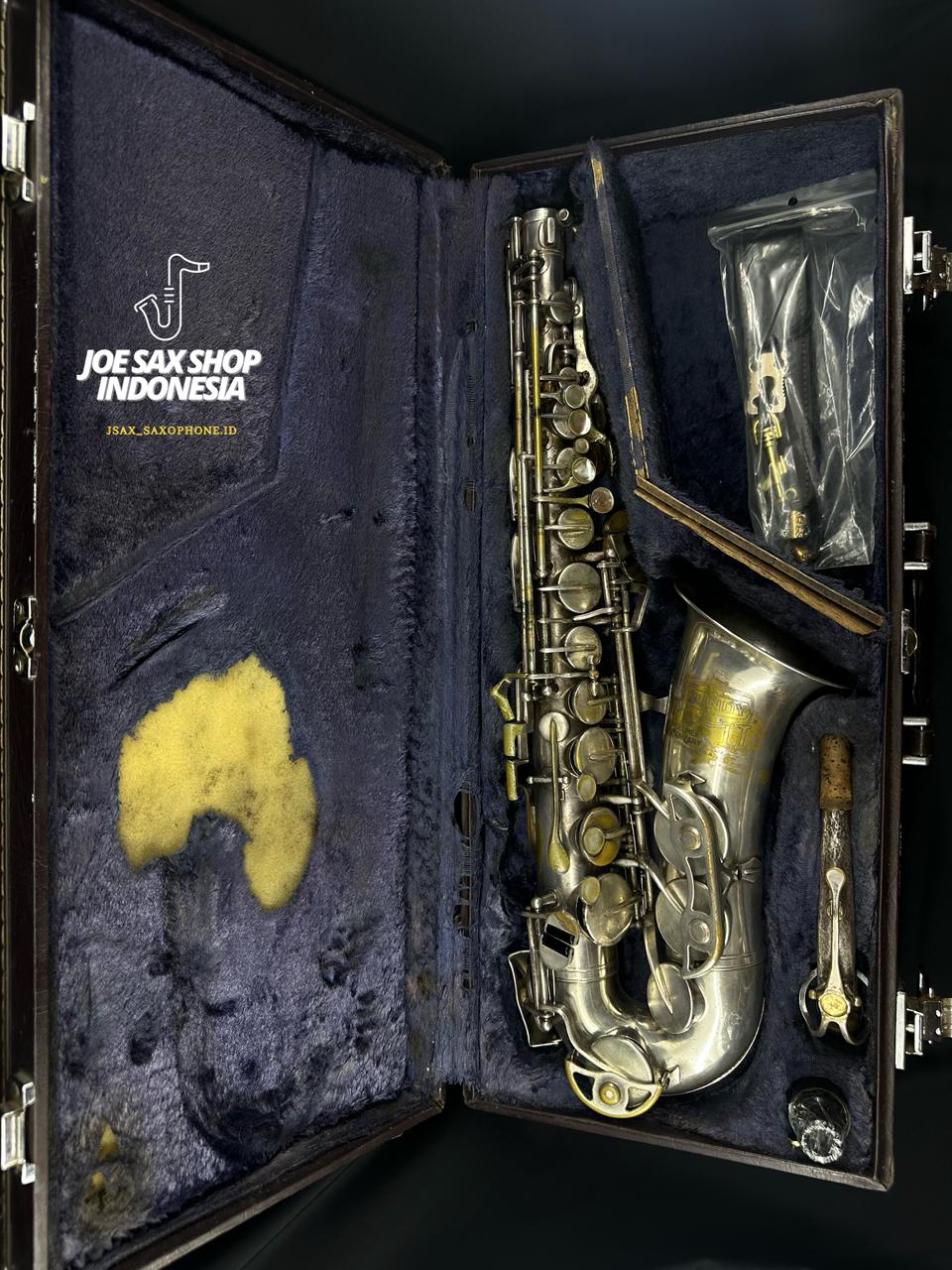 Alto Saxophone Selmer Bundy 2 Silver USA (SN:949001)