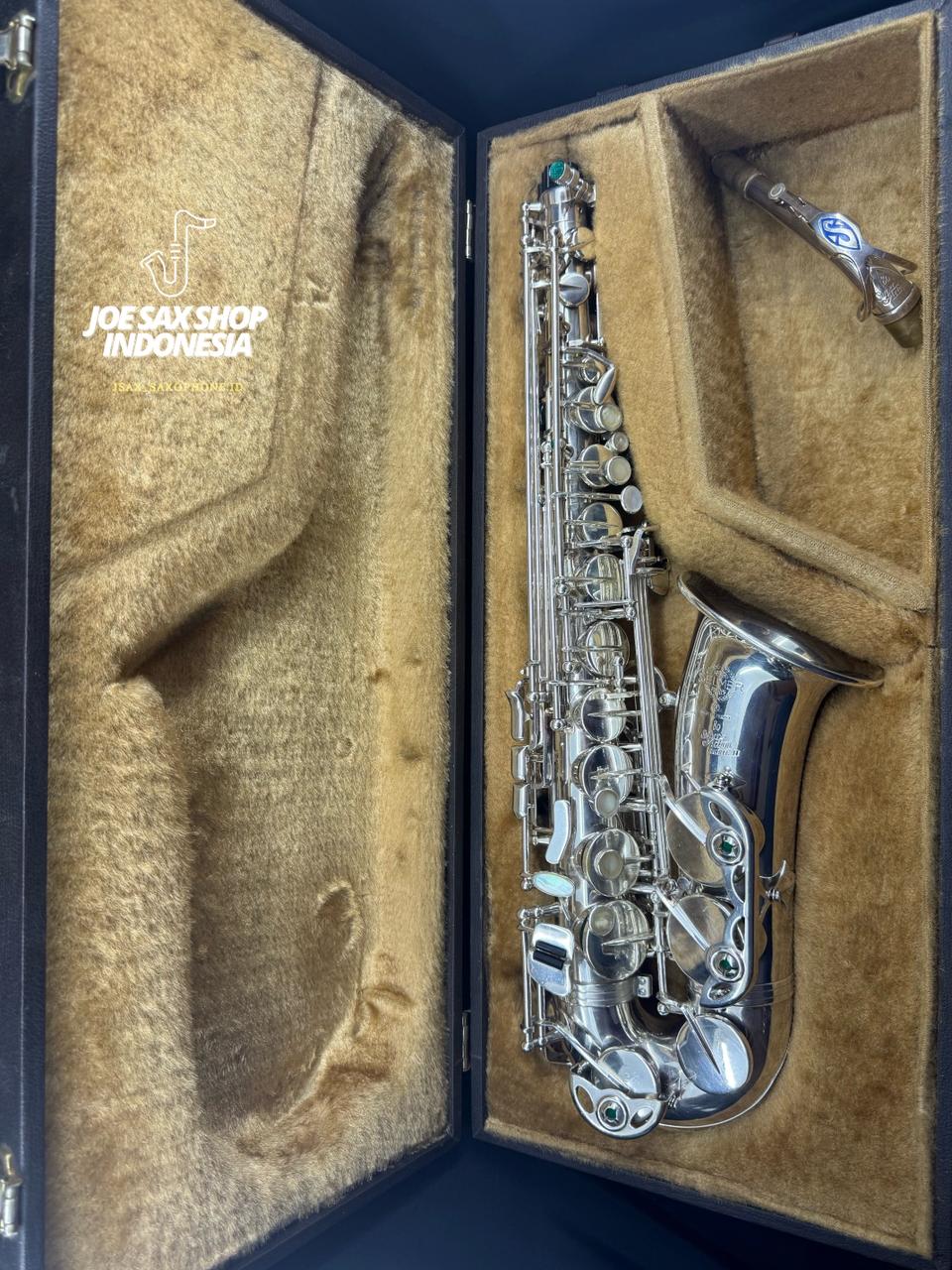 Alto Saxophone Selmer Super Action 80 Seri Il Silver (N.651049)