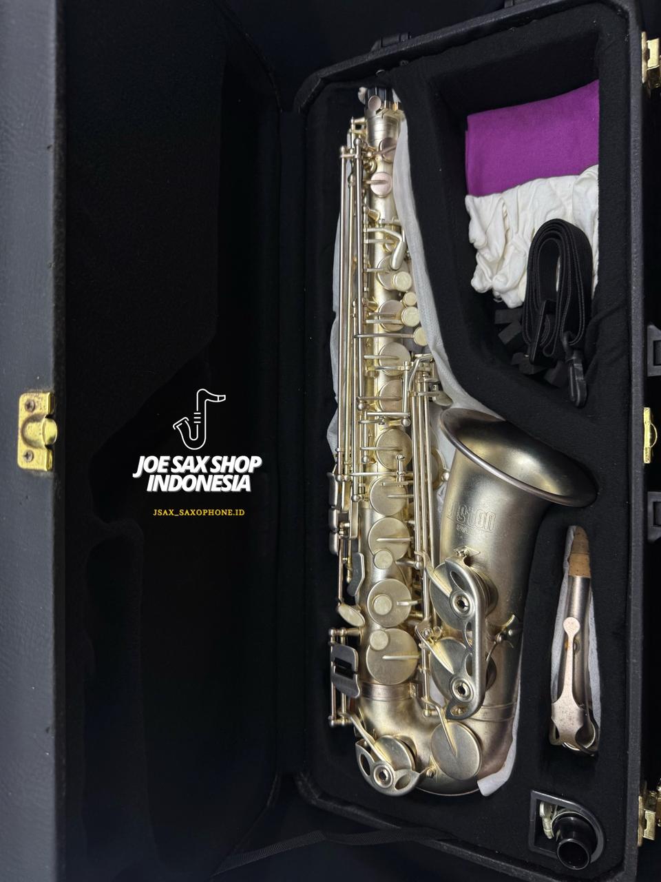 Alto Saxophone Boston Premium Silver Satin