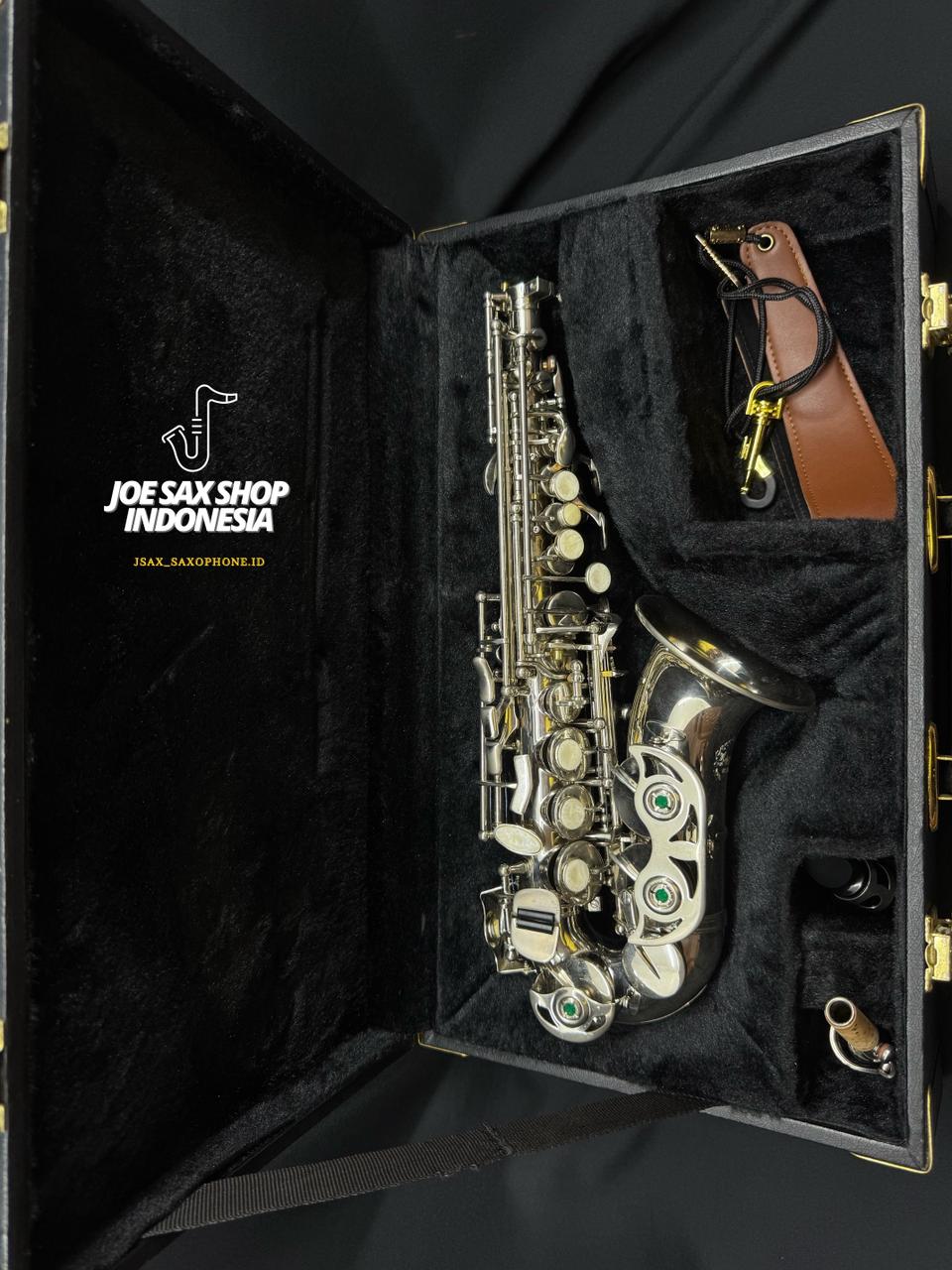 Curved Soprano Saxophone Hermes Silver