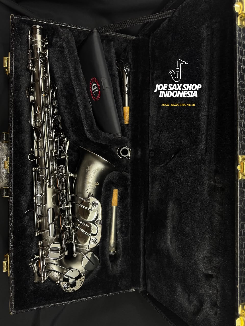 Alto Saxophone Cannonball A5-B Ice B Raven Big Bell Stone Series