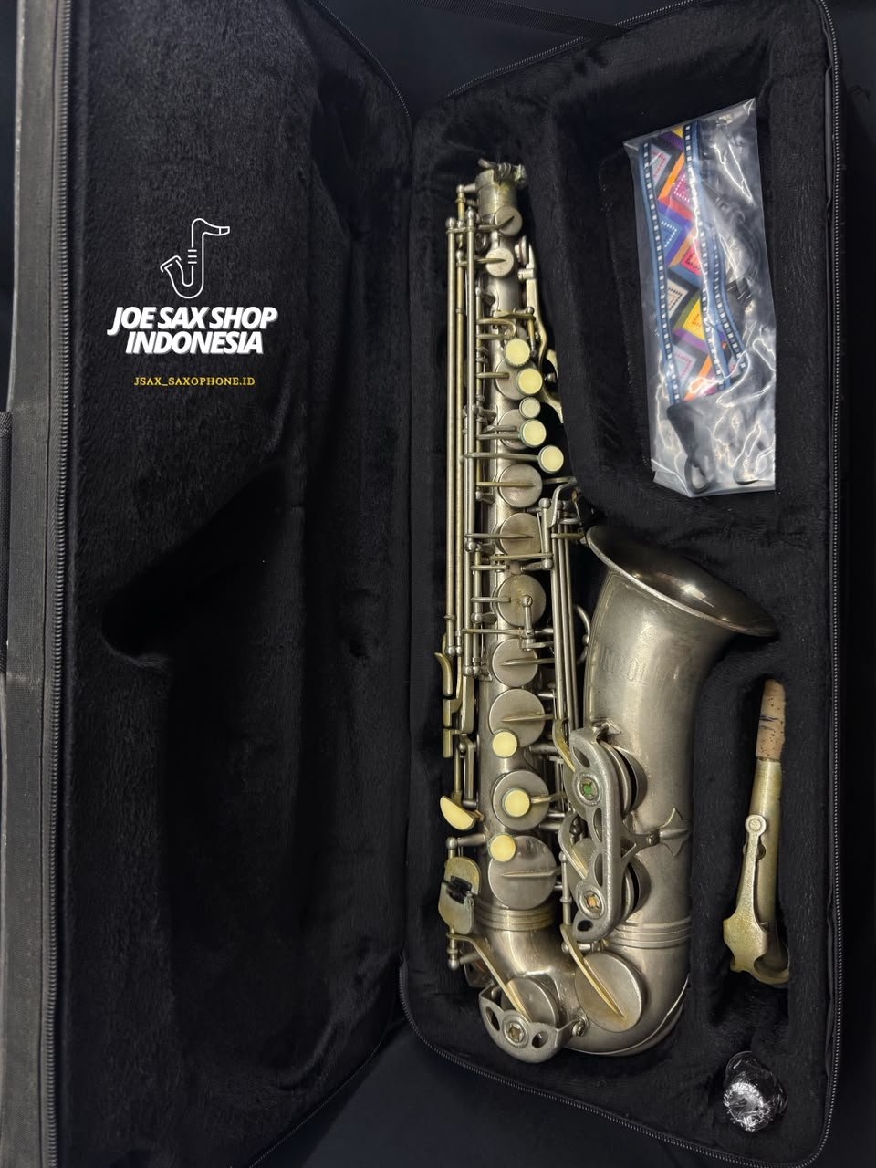 Lincoln Silver Alto Saxophone (011026)